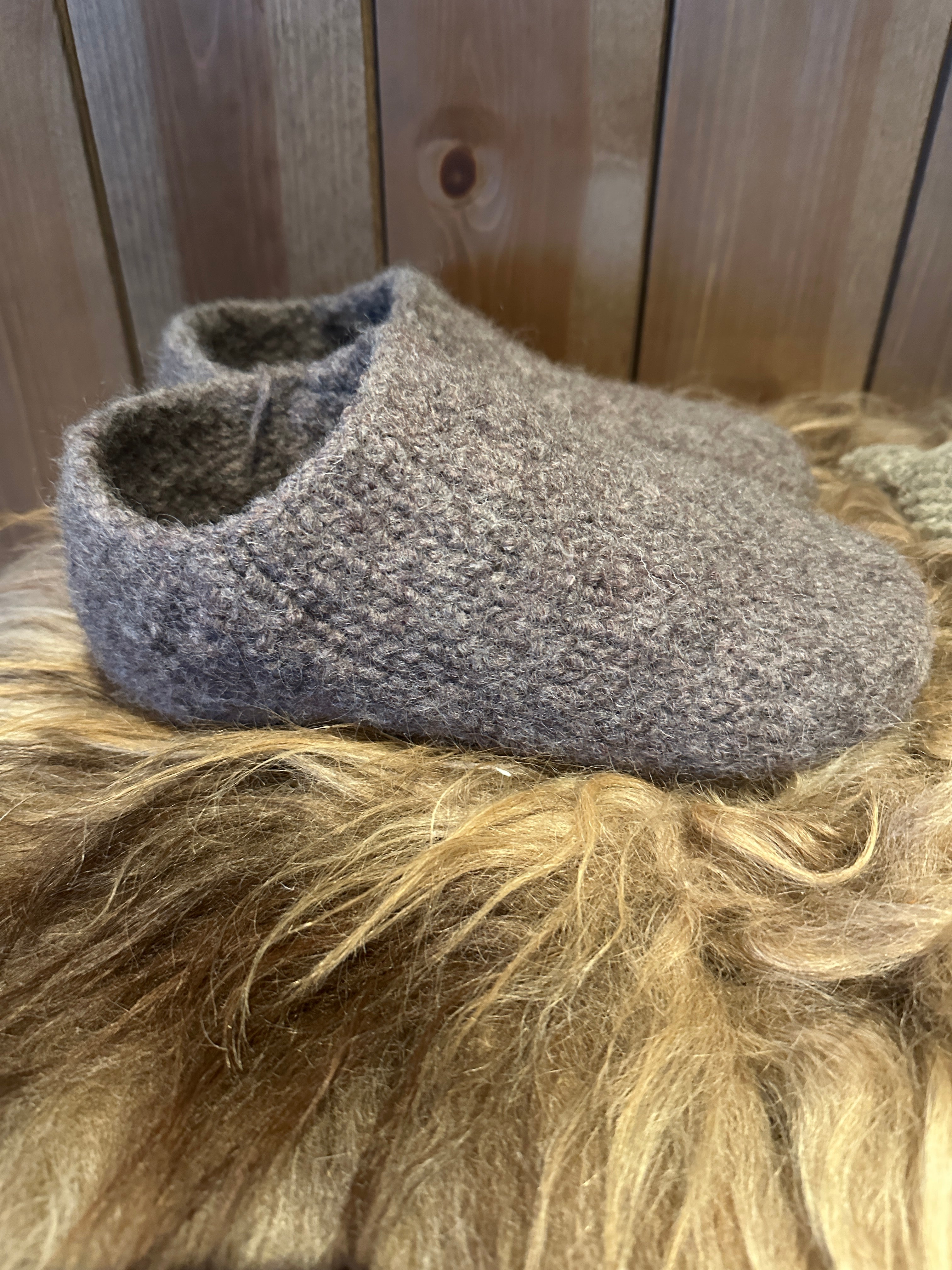 Comfy slippers- oppskrift