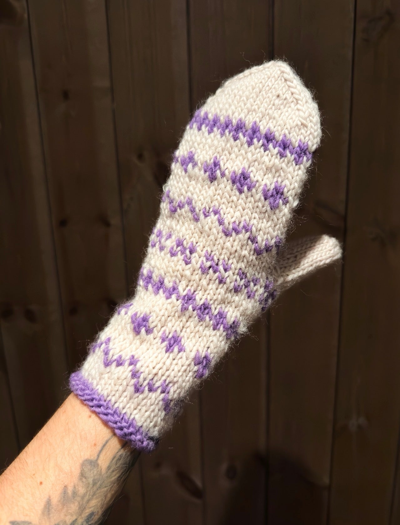 Bestemors votter- ferdigstrikket