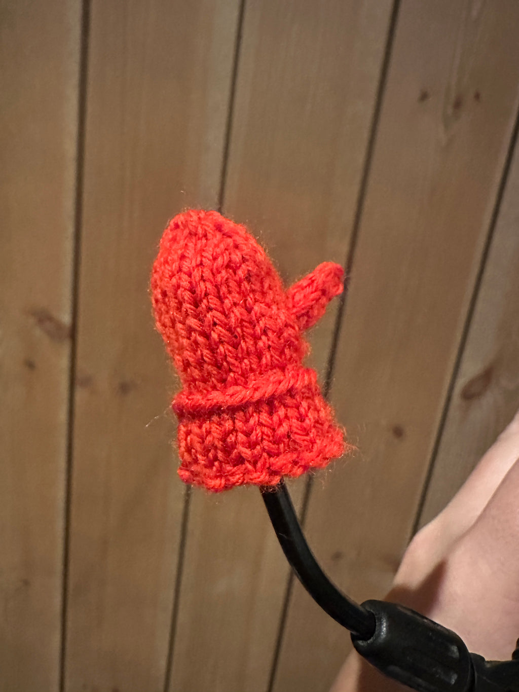 Headset vott- ferdig strikket