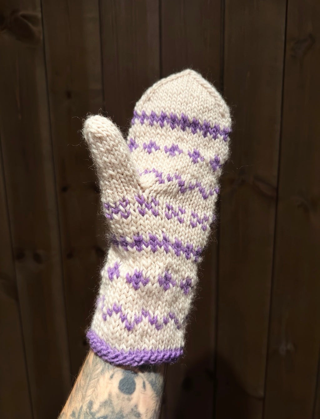 Bestemors votter- ferdigstrikket