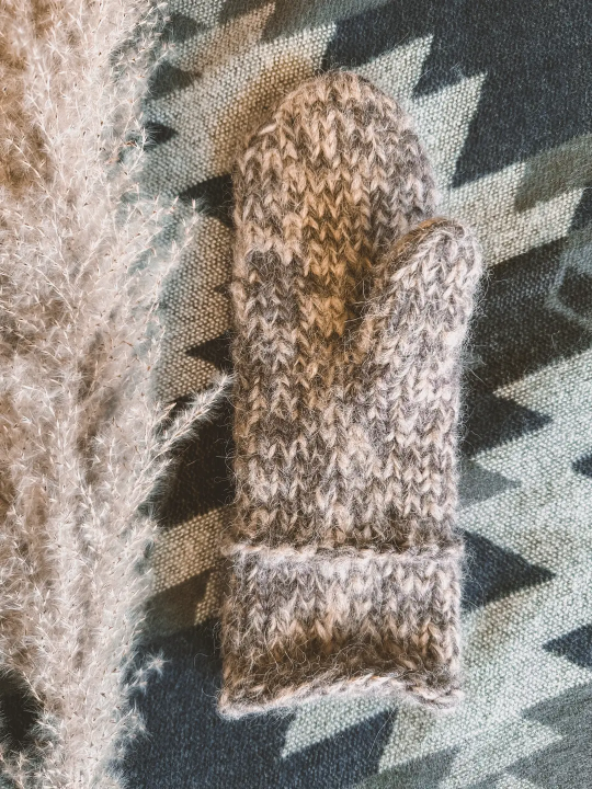 Ingrids enkle votter - oppskrift